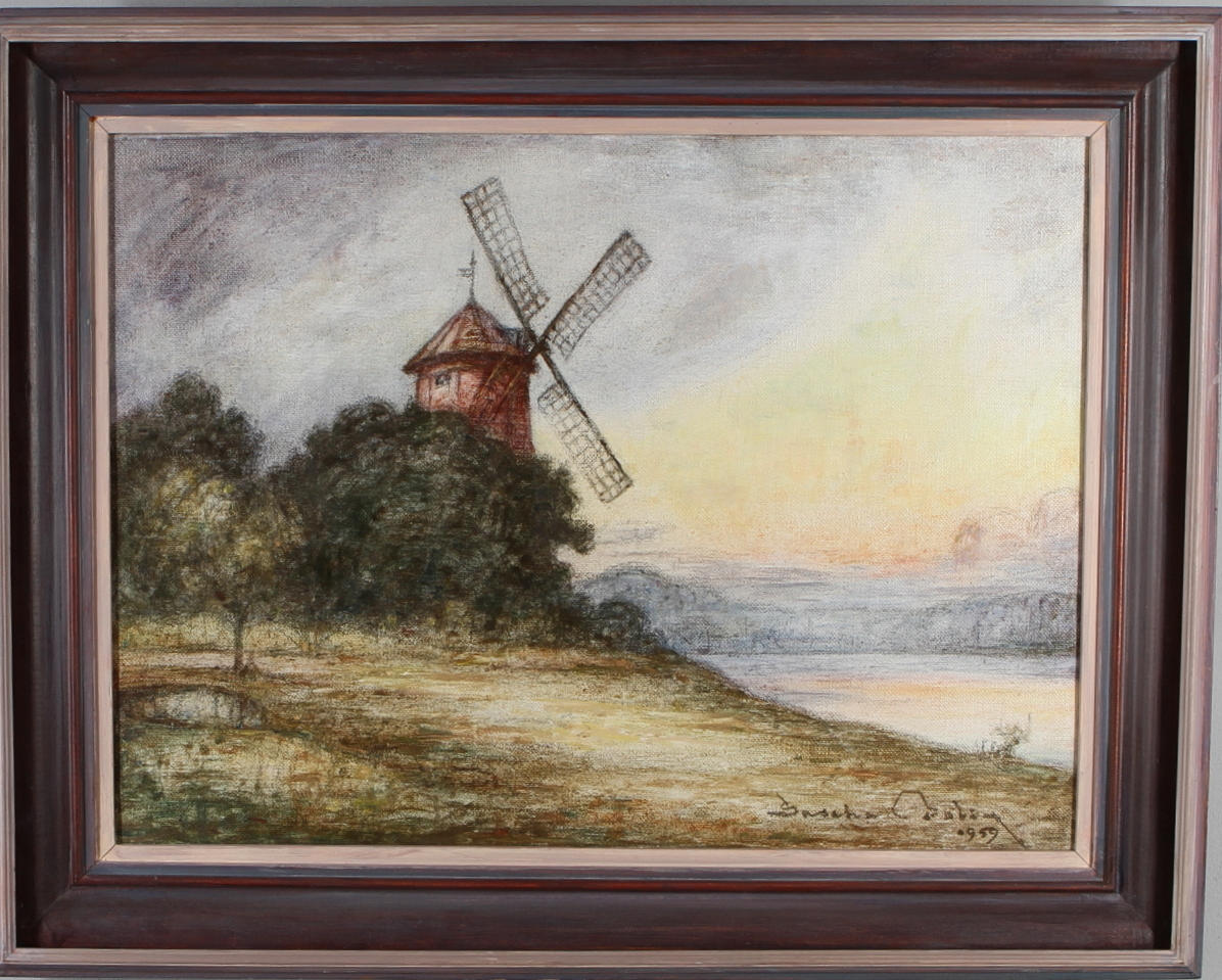 SASCHA BOLIN. 2 st, olja på duk, signerad samt daterade 1953 samt 1959.