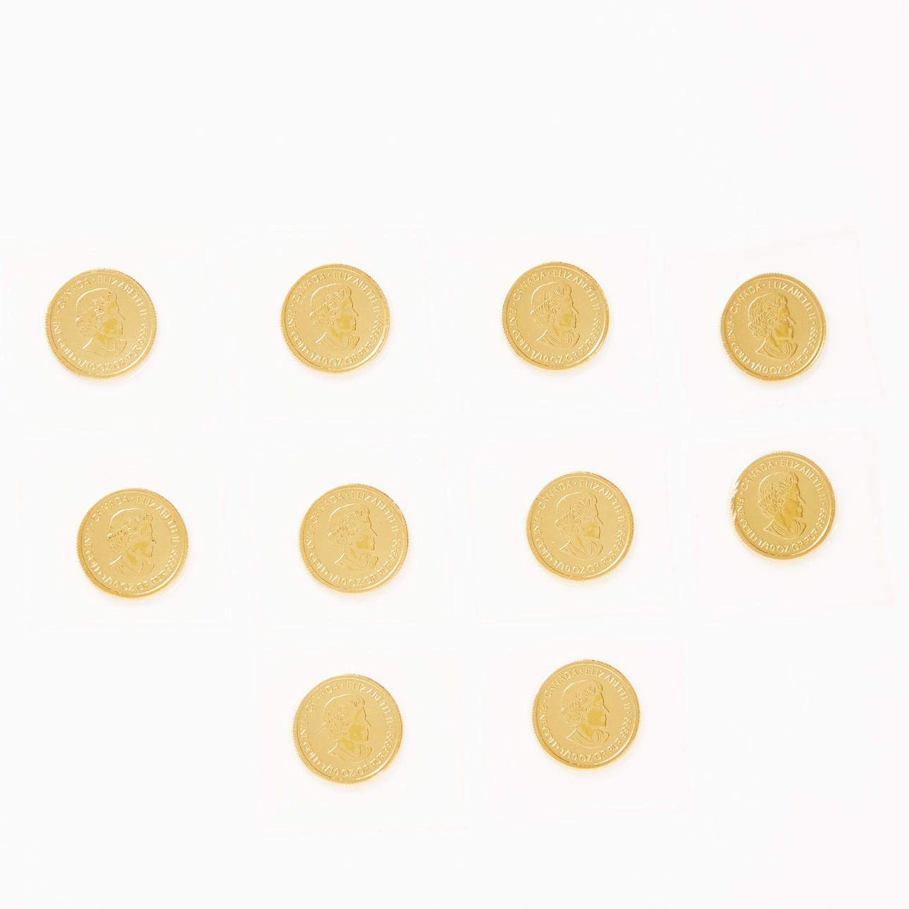 COIN, 10 pcs., fine gold, 999.9, 5 dollars, Canada, Elizabeth II, First  Special Service Force 2014, Obverse: Engraver Susan Taylor, designer  Susanna Blunt, Reverse: Designer Ardell Bourgeois. Coins, Medals & Stamps -  Coins & Banknotes - Auctionet