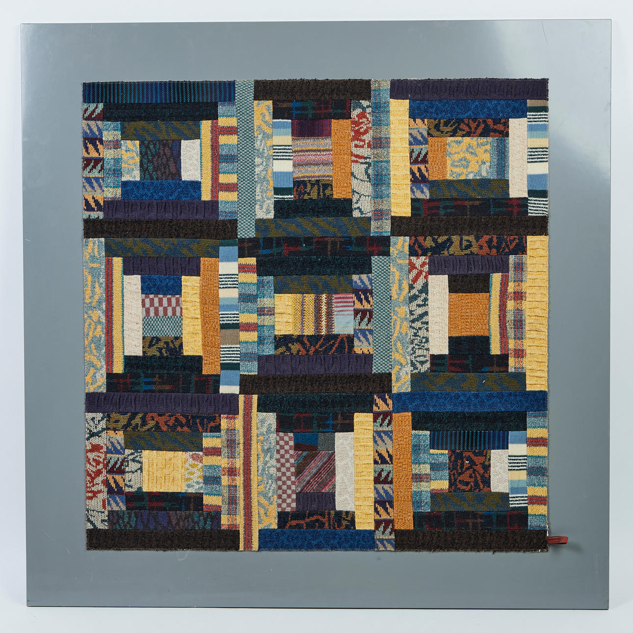 Missoni, tapet/väggmålning, trä, ull, Italien.