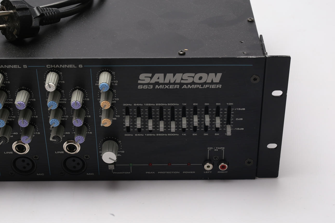 MIXER AMPLIFIER, S63, Samson.