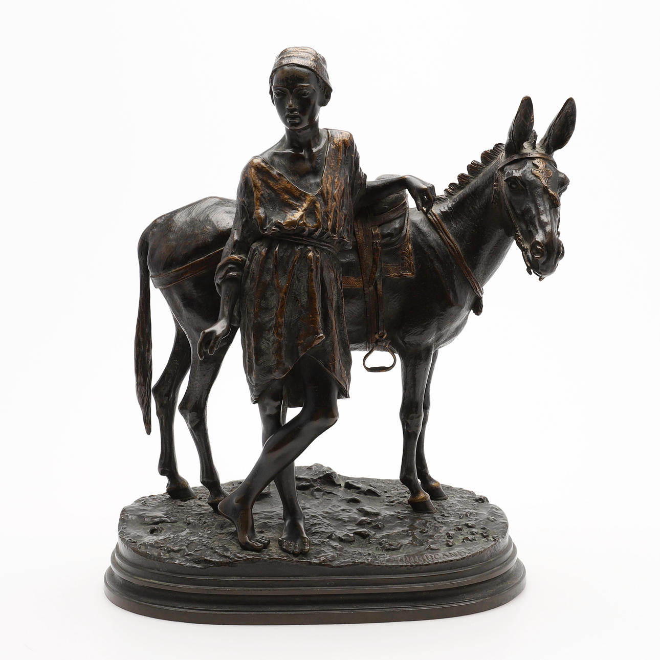 ALFRED DUBUCAND, "LE JEUNE ANIER".