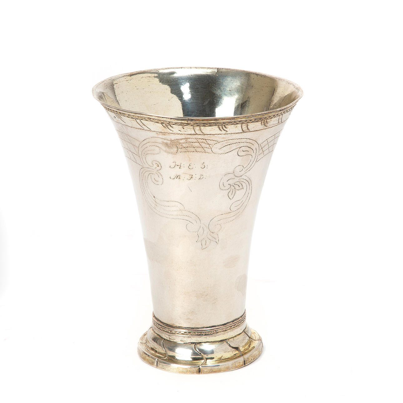 BECHER, Silber, 18. Jahrhundert.