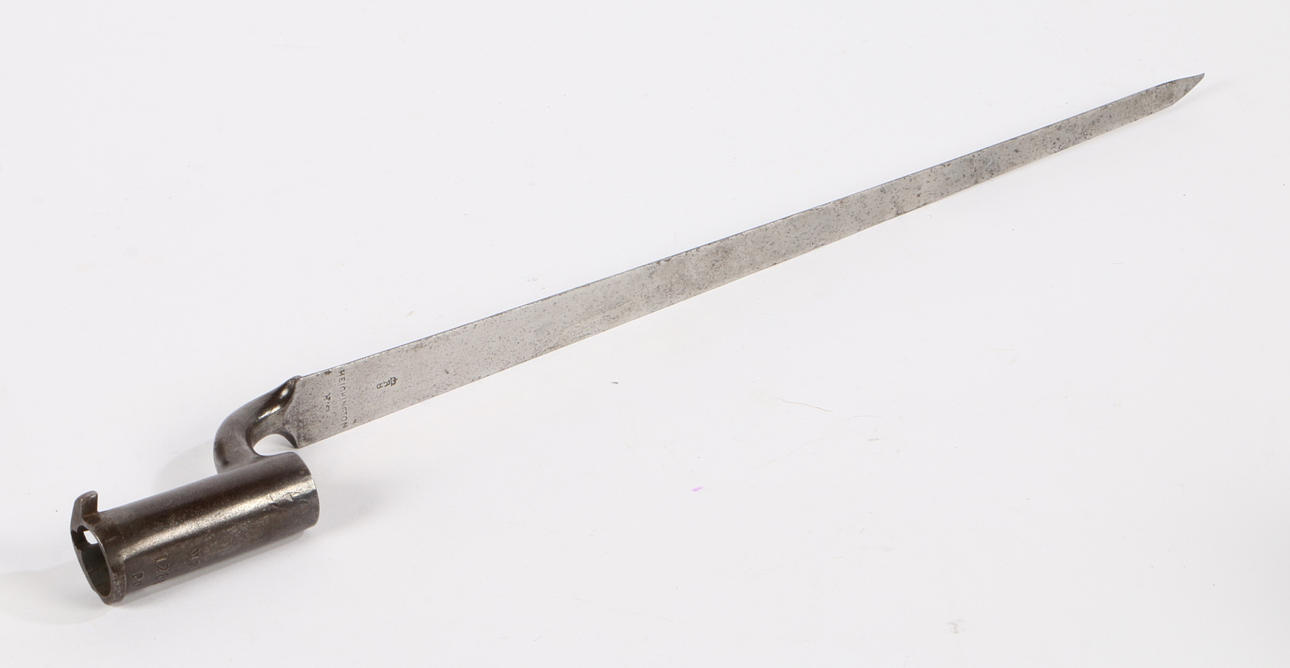 BRITISH PATTERN 1842 SOCKET BAYONET WITH LOVELLS LUG.