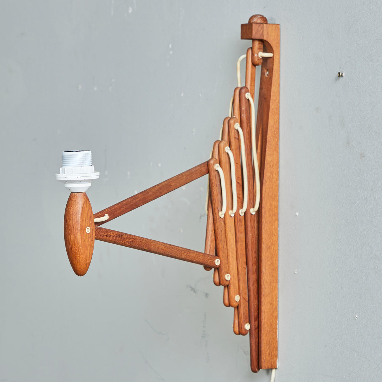 Le Klint, sakselampe, eg, 1950'erne, Danmark.