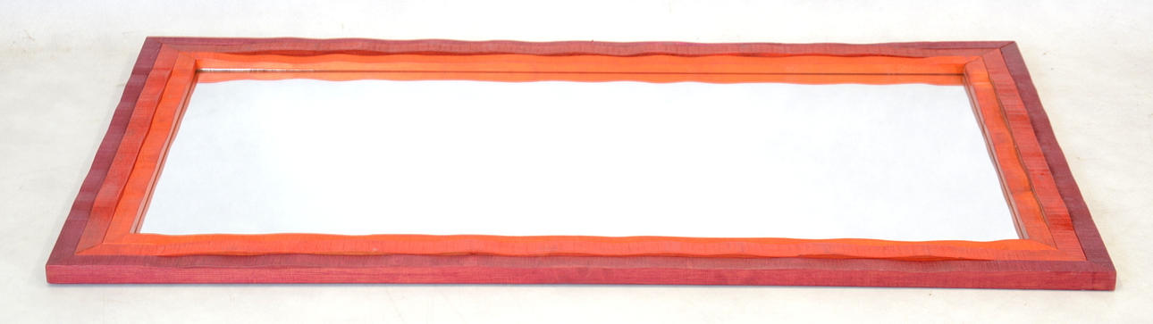 SPEGEL, Eriksmålaglas, design Erik Höglund. 1960/70-tal.