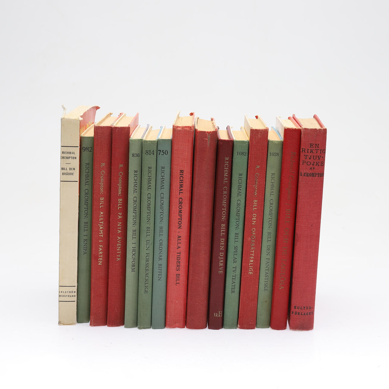 BOOKS, 15, Bill series, Richmal Crompton, 1900s.