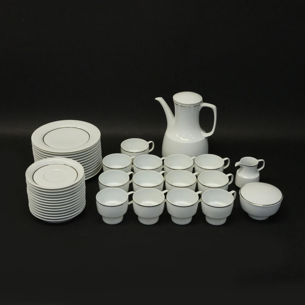 ROSENTHAL, KAFFEESERVICE. STUDIO-LINIE. 42 TEILE.
