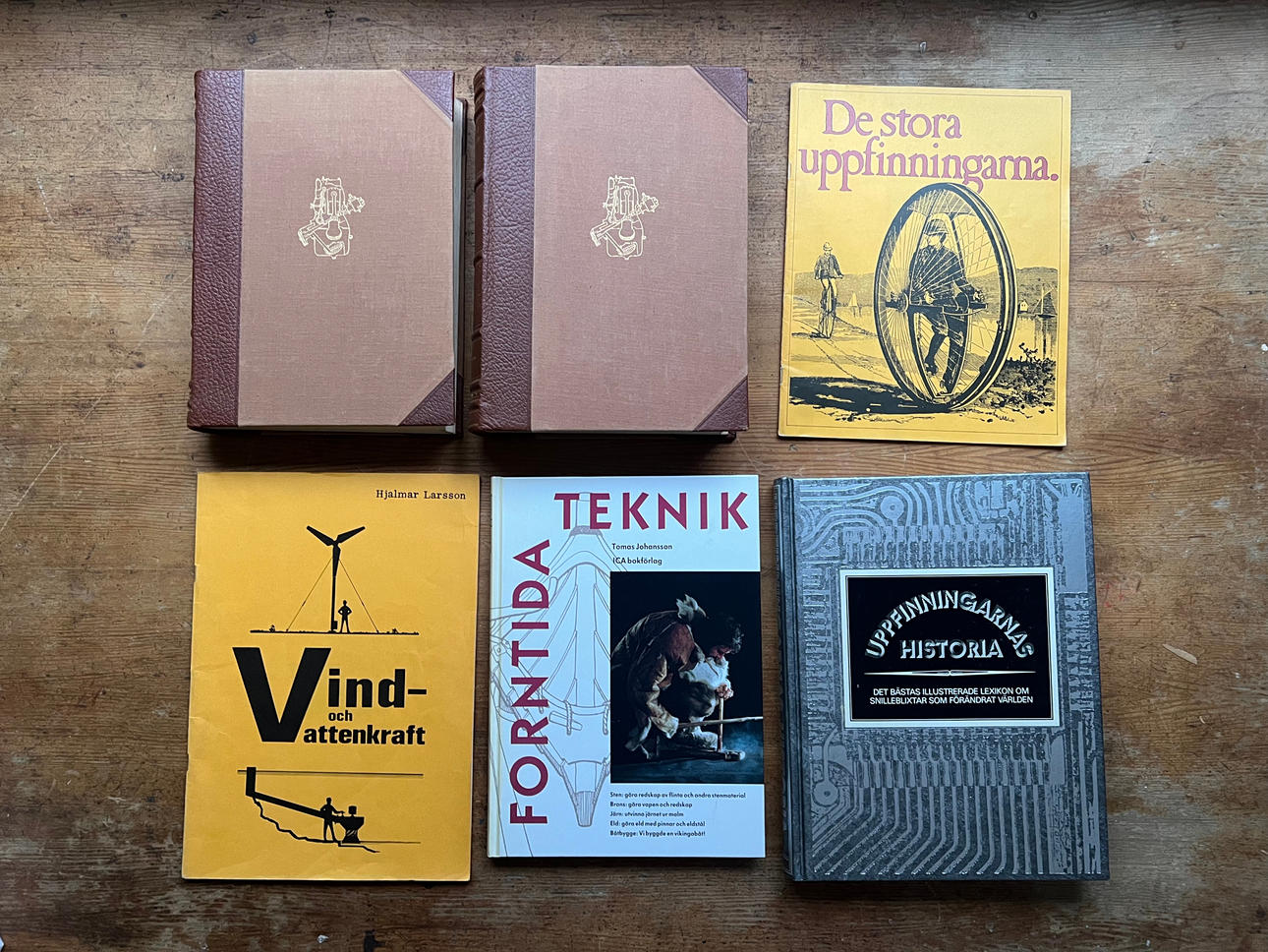 BÜCHER, 6 Stück Ancient Technology, The Big Automobile Book.