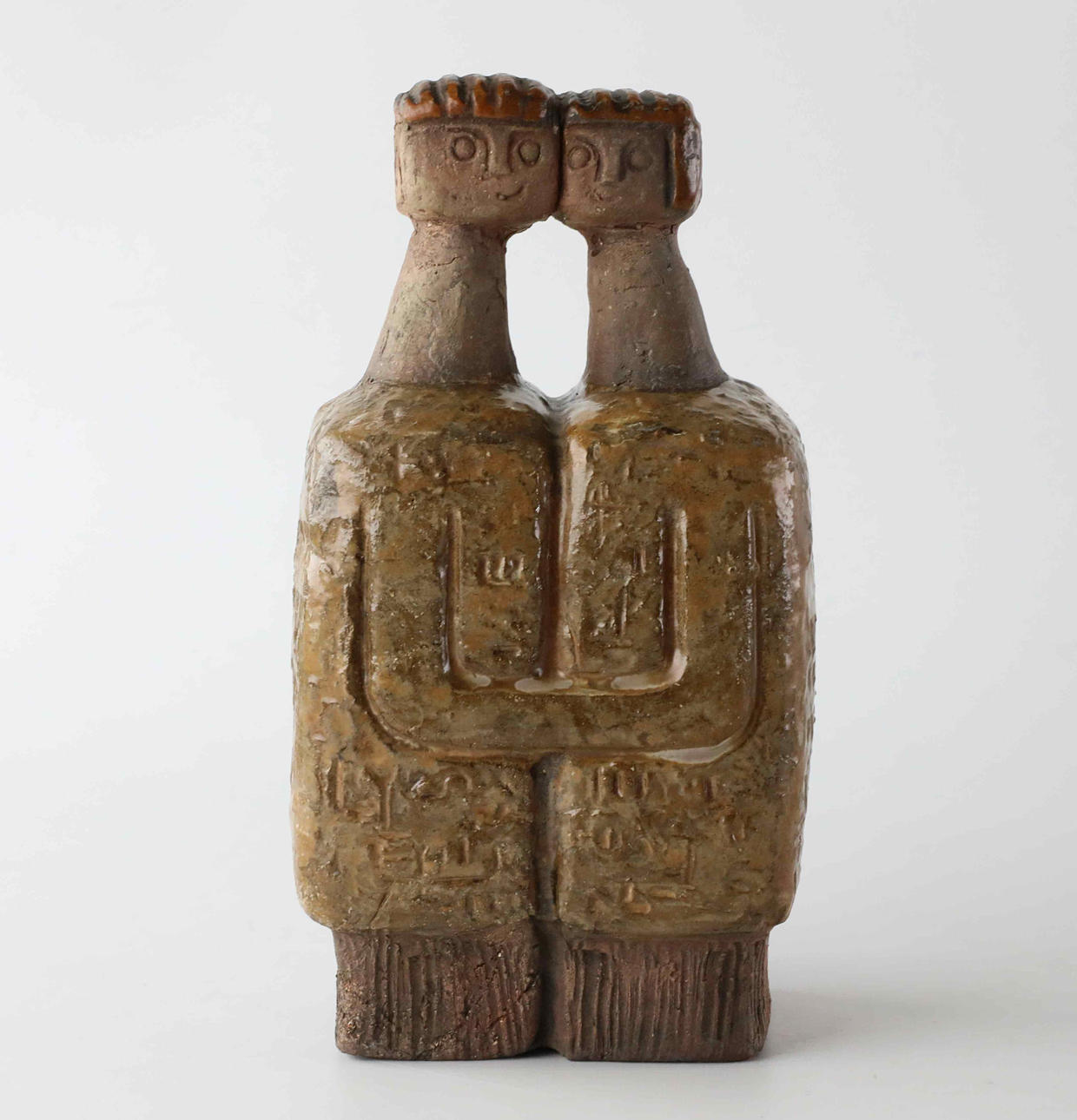 LARS BERGSTEN. Sculpture, earthenware, signed.