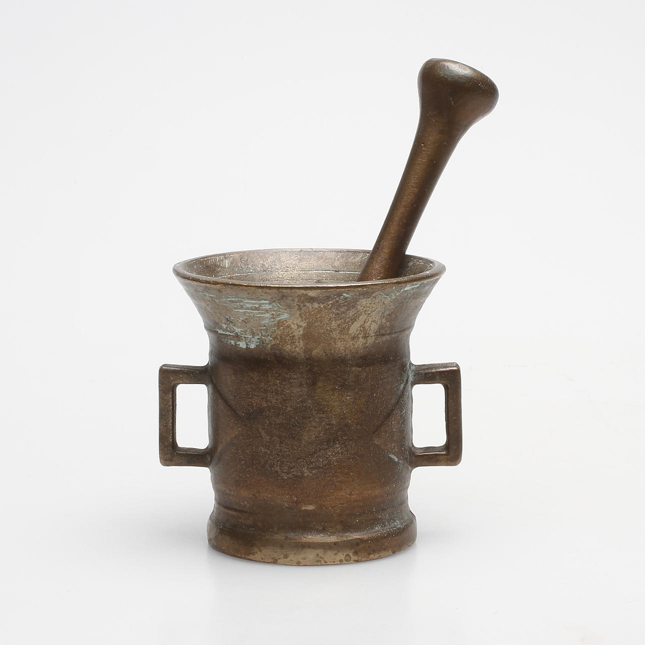 MORTEL, mässing, barockstil, Holmens bruk, Norrköping.