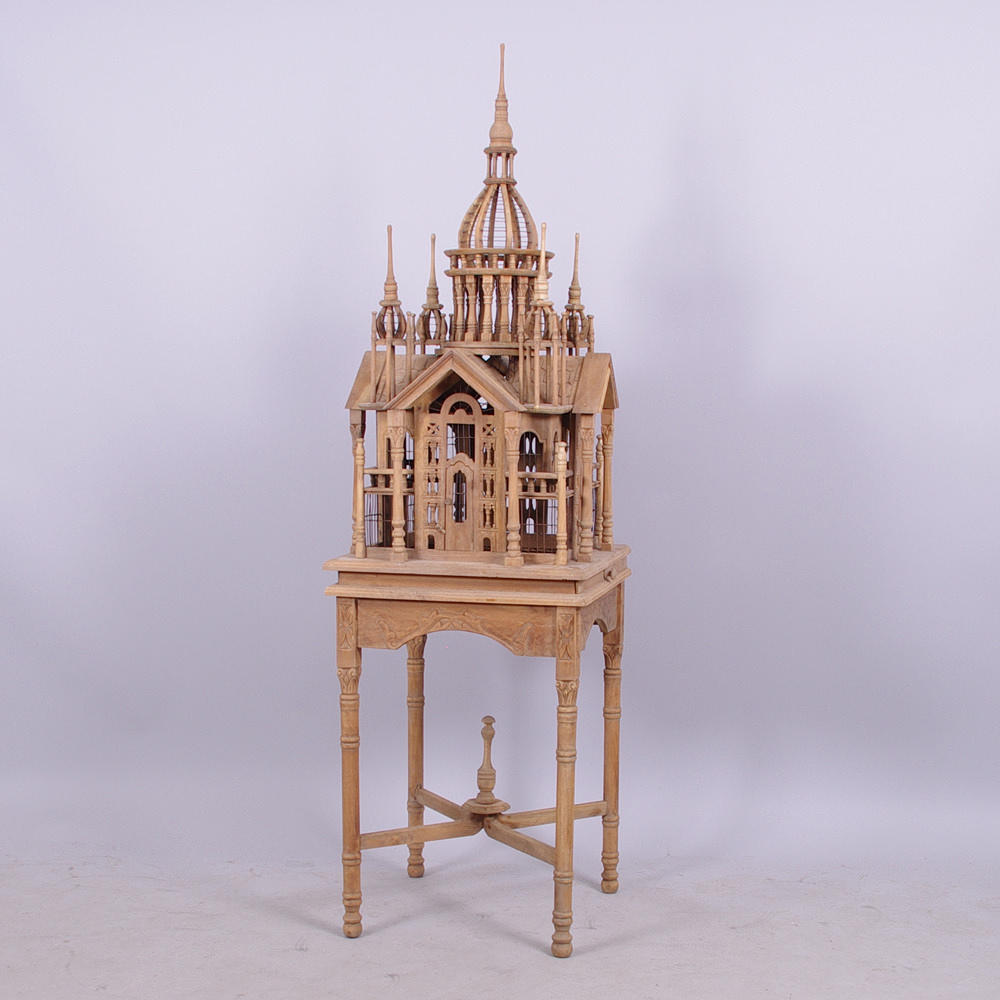 FÅGELBUR på stativ.