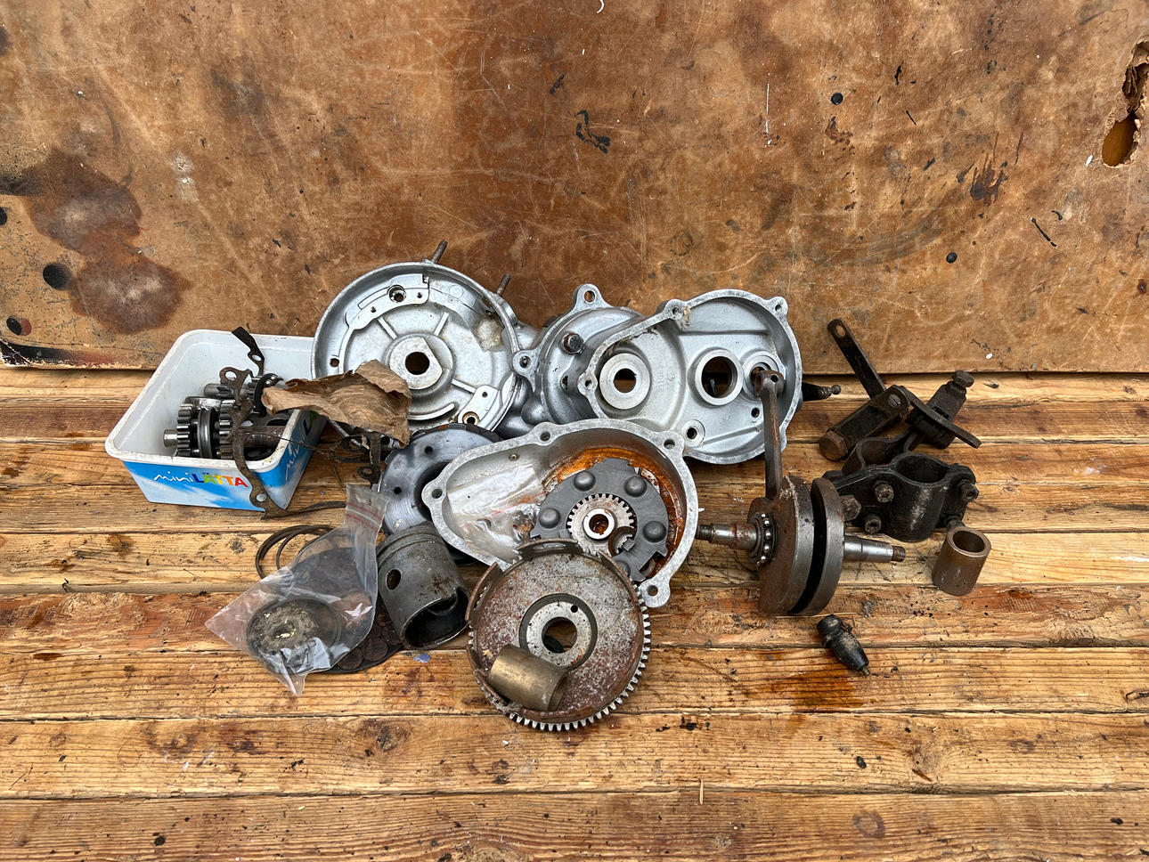 MOPEDMOTOR/DELAR, Sachs, "Enpetare".