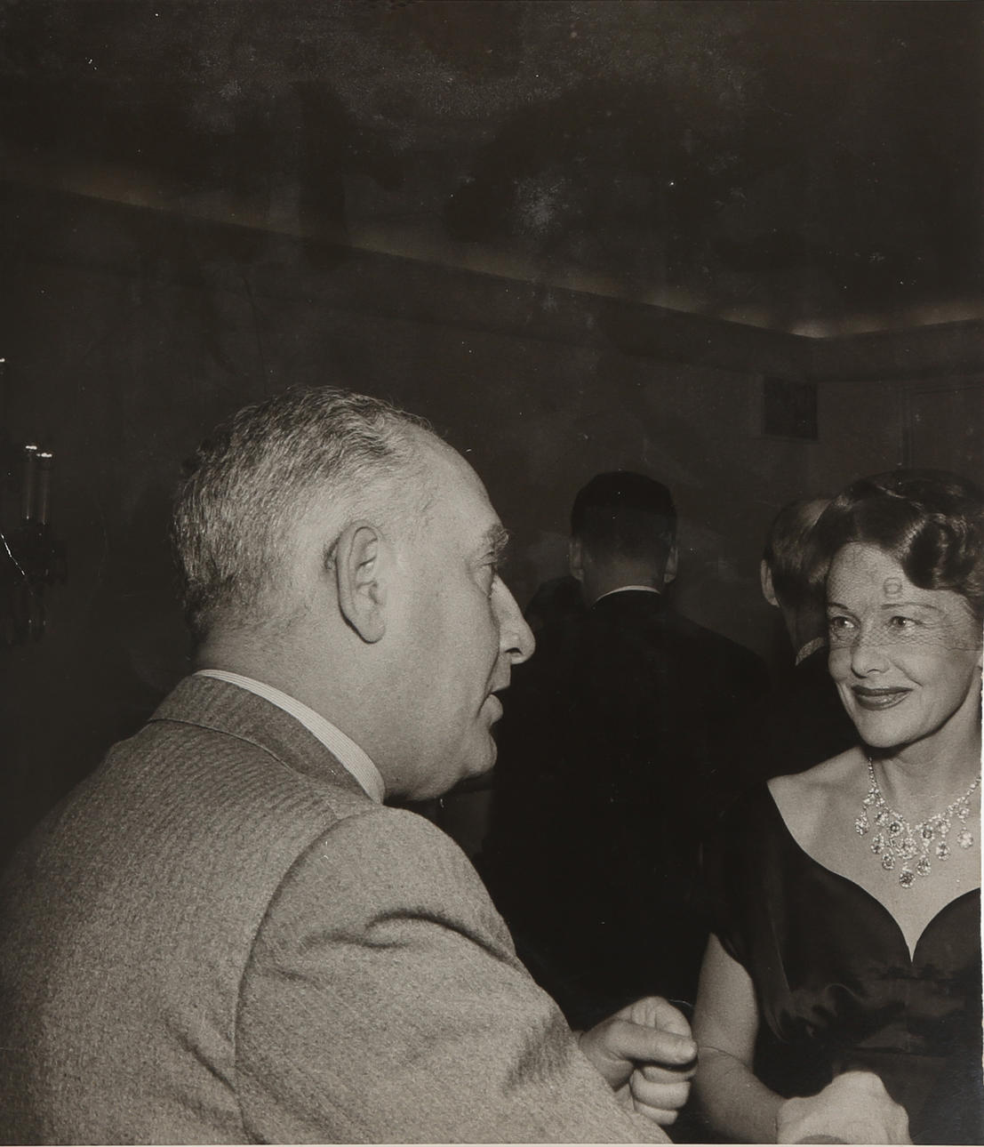 WALTER DARAN. Madeleine Carroll, April 1958.