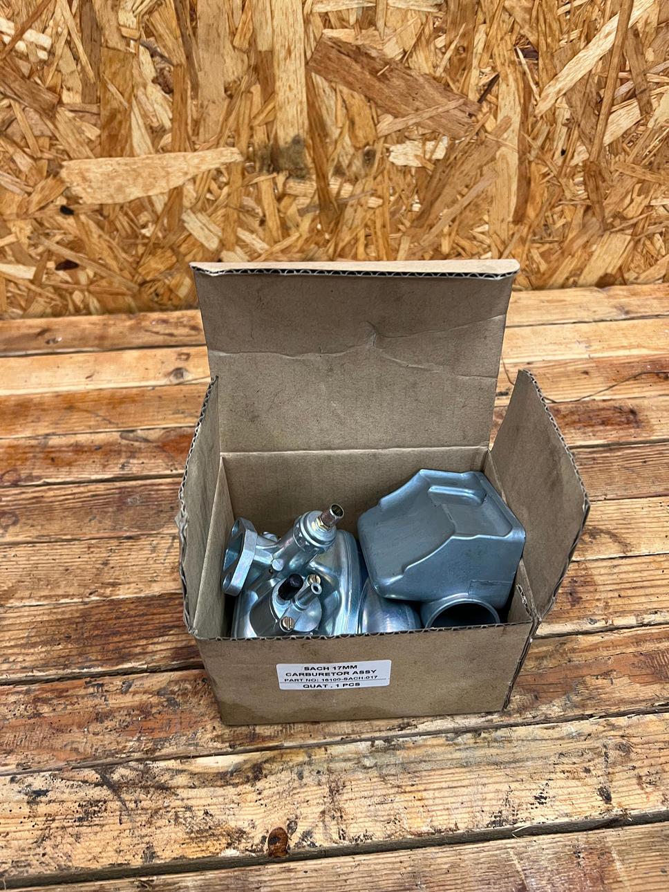 FÖRGASARE, för Sachs, 17 mm.