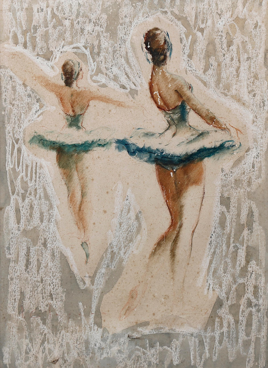 PERE CLAPERA. Bailarinas.