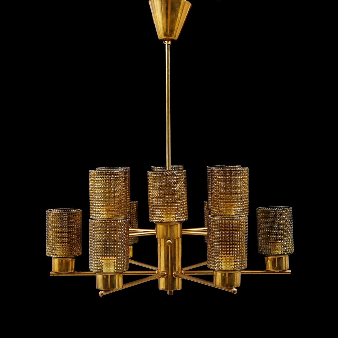 CEILING LAMP, 1960s/70s.