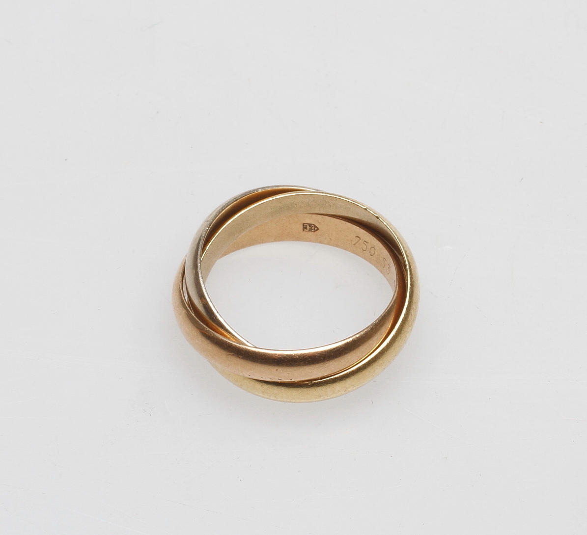 RING, 18k guld, vikt ca 7,8 gr.