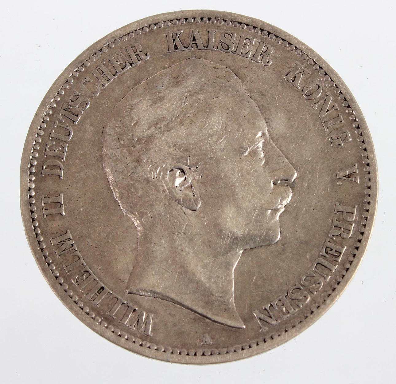 5 MARK Wilhelm II Preussen 1902 A.