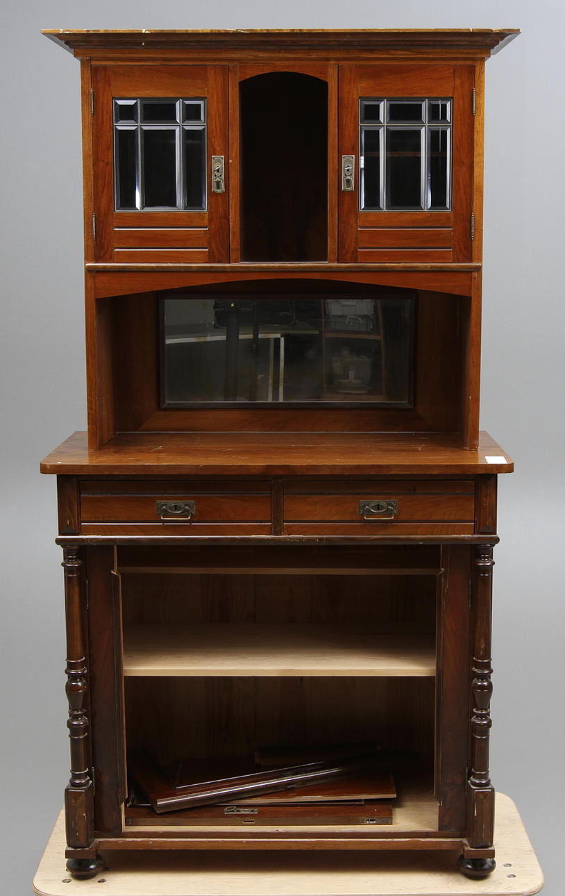 VITRINSKÅP, jugend, ca 1910.