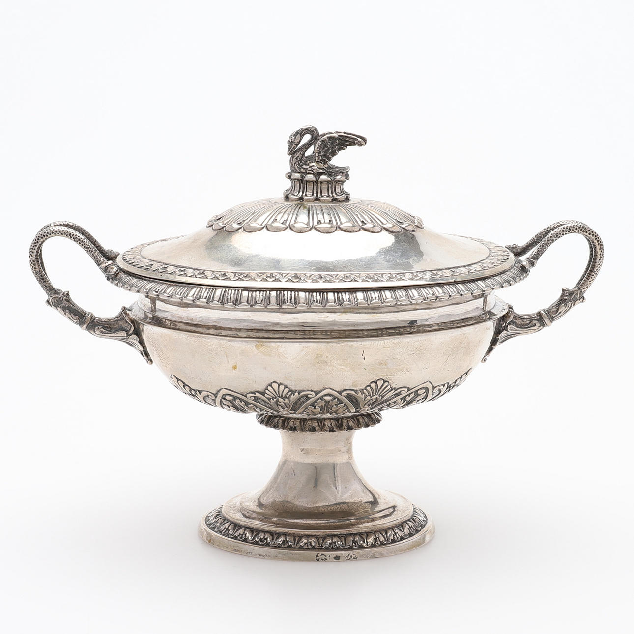 BOWL WITH COVER, EMPIRESTL.