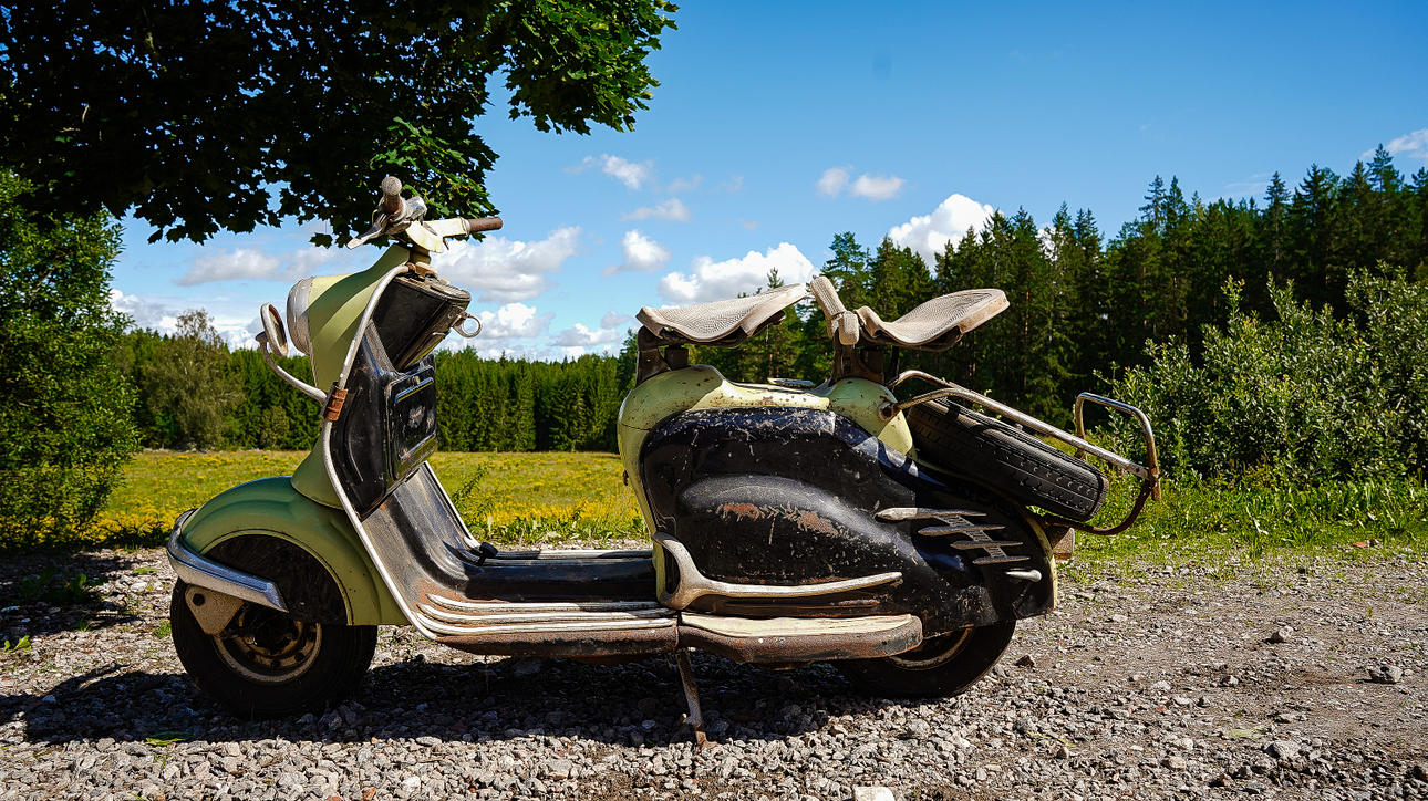 NSU, ​​​​Roller, Modell Prima, Jahr 1956-58.