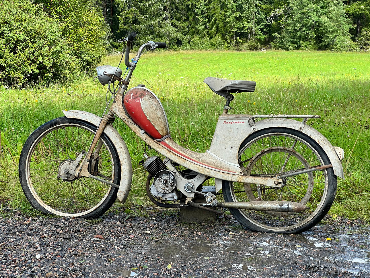 HUSQVARNA, moped, modell Populär.