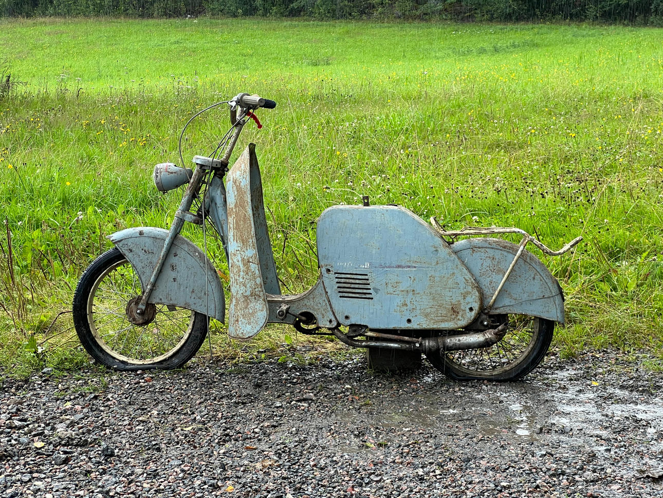 REX, scooter, model Scootoped.