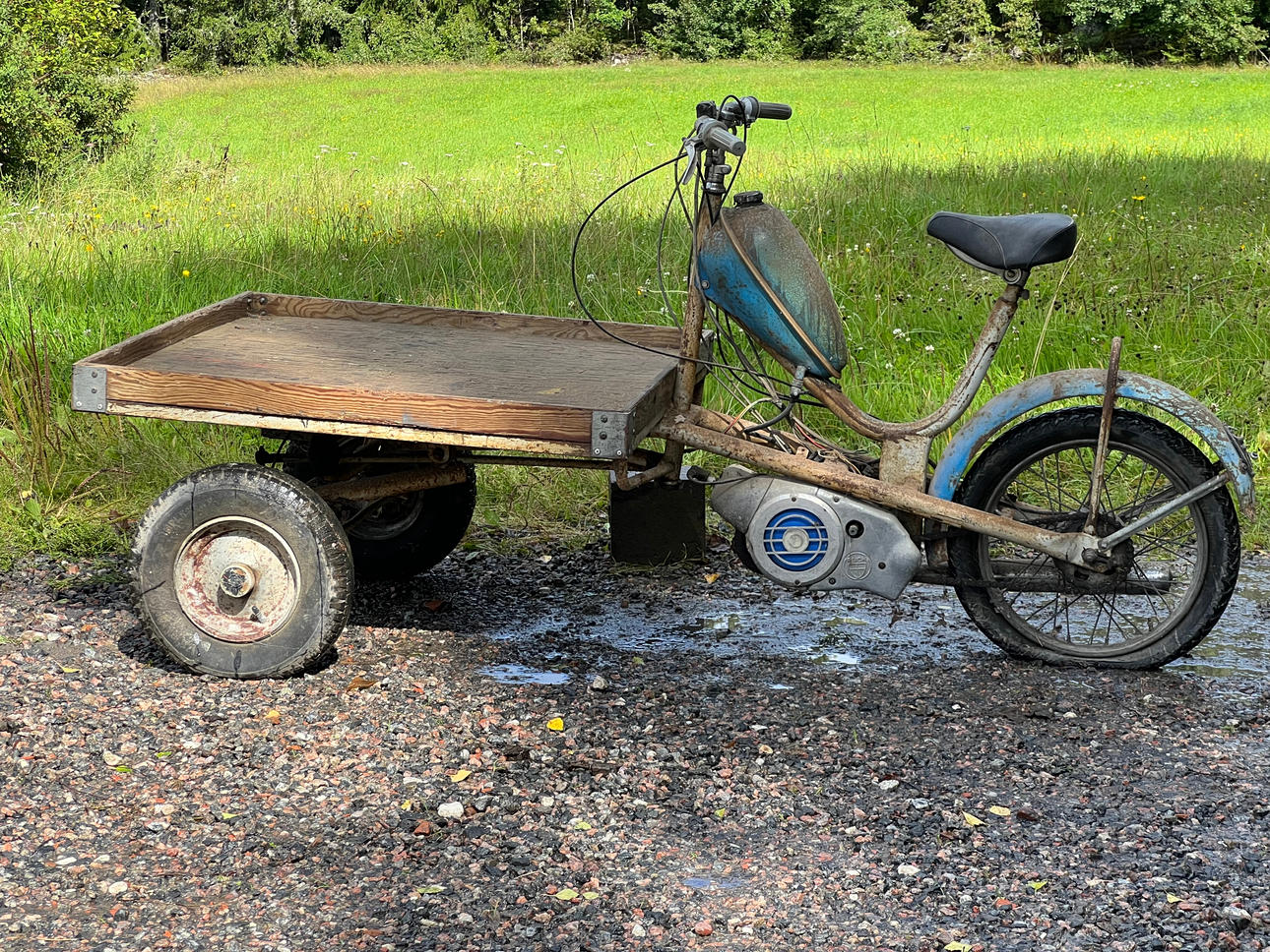 PUCH, flakmoped, modell Packy.