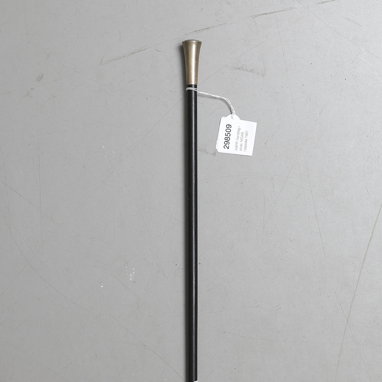 KÄPP, handtag i silver, MGAB Uppsala 1981.