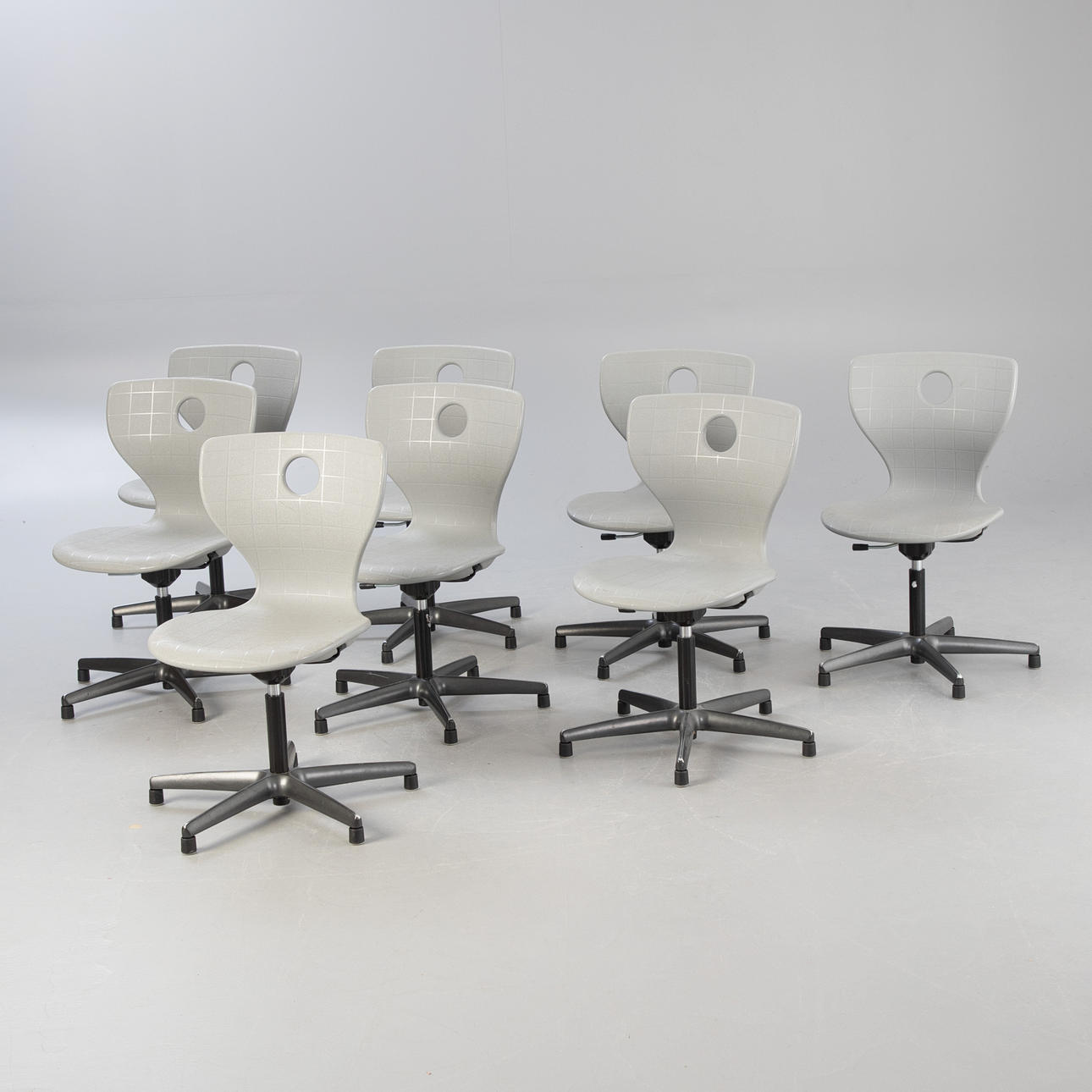 VERNER PANTON. VS, PantoMove-LuPo, 8 drejestole.