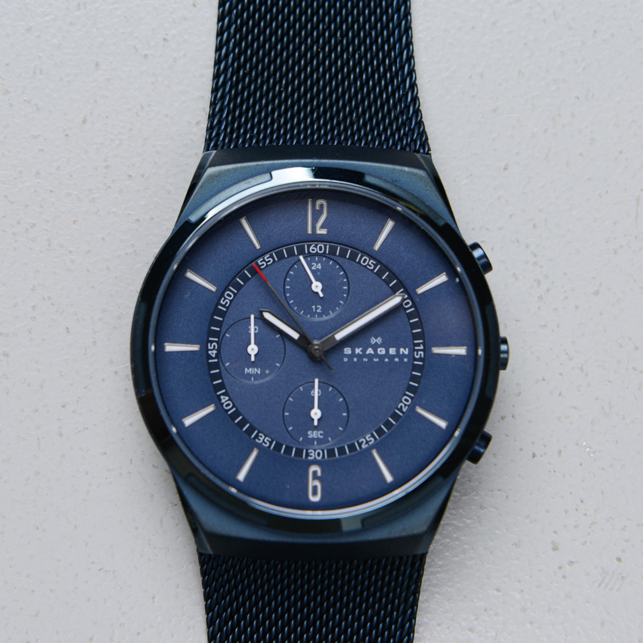 SKAGEN ANCHER, armbåndsur, herre, quartz.