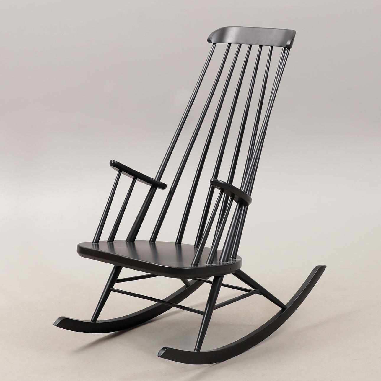 GILLIS LUNDGREN. Gungstol, "Gunga Din", IKEA, formgiven 1955.