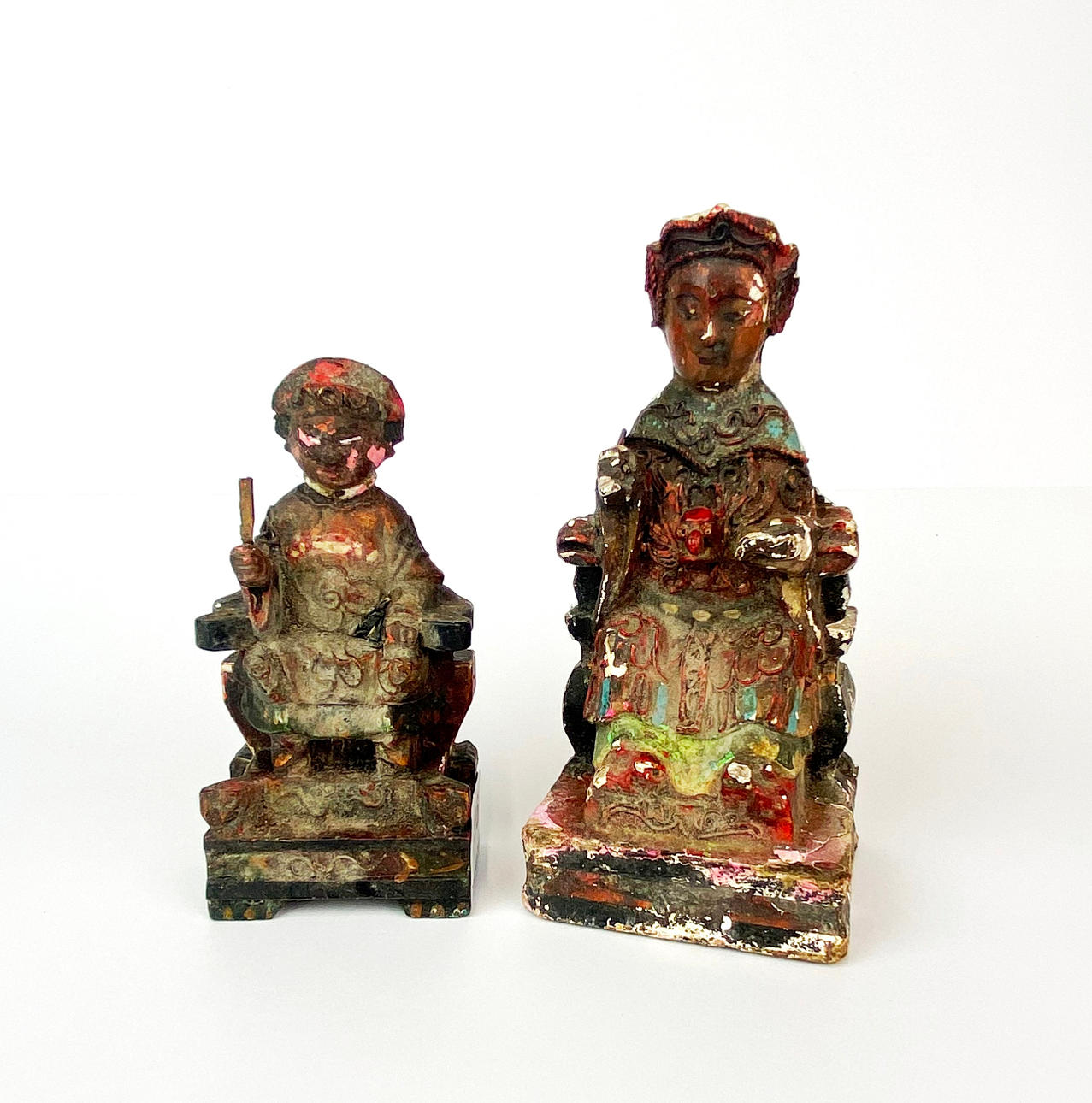 CHINESE ANCESTOR FIGURES.