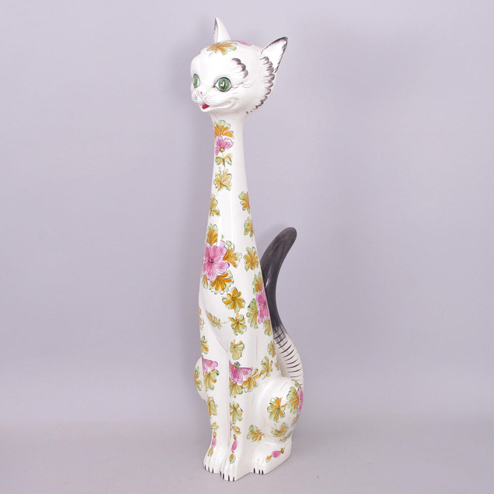 FIGURIN, katt, porslin.