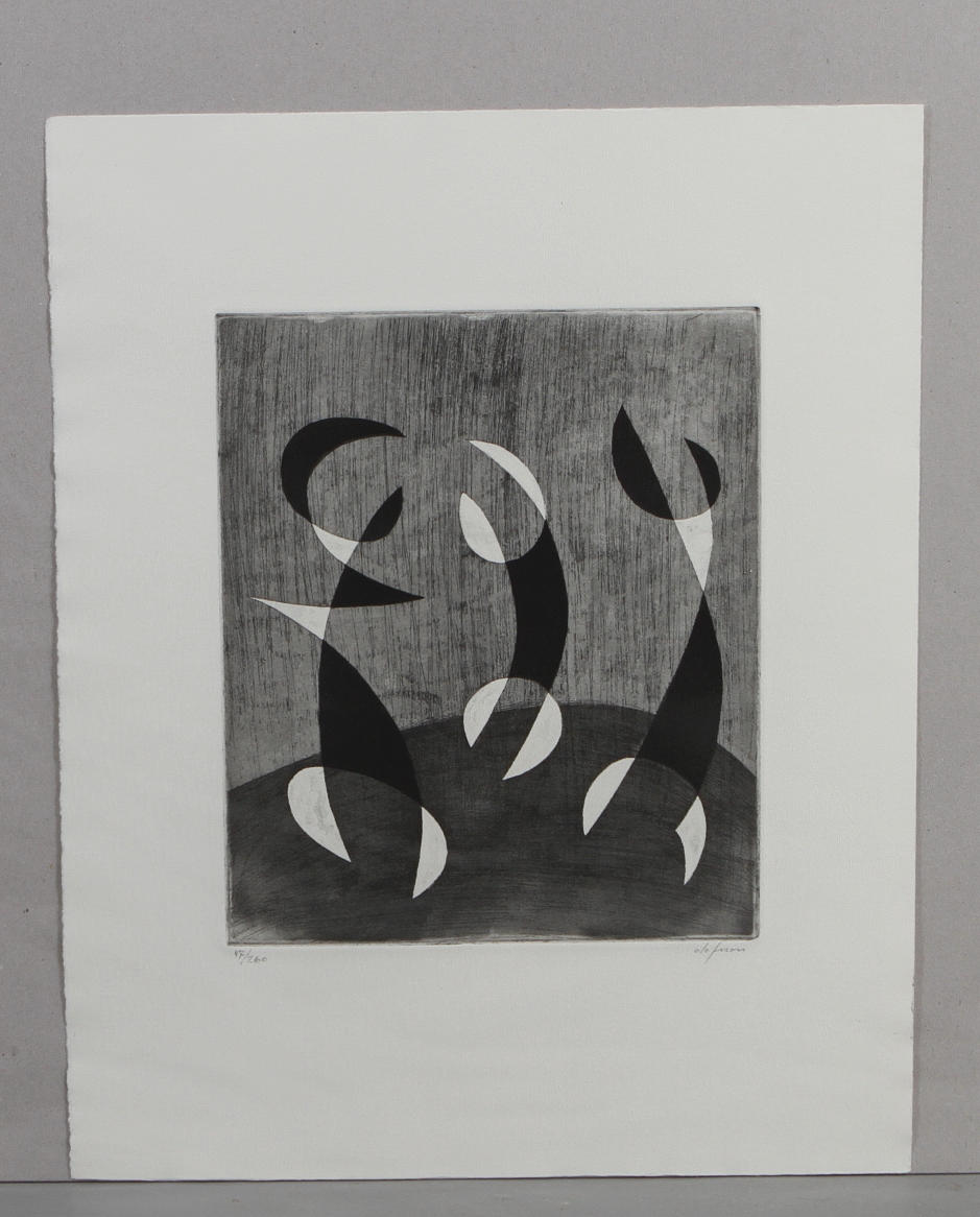 PIERRE OLOFSSON. Utan titel, etsning, signerad och numrerad 47/260.