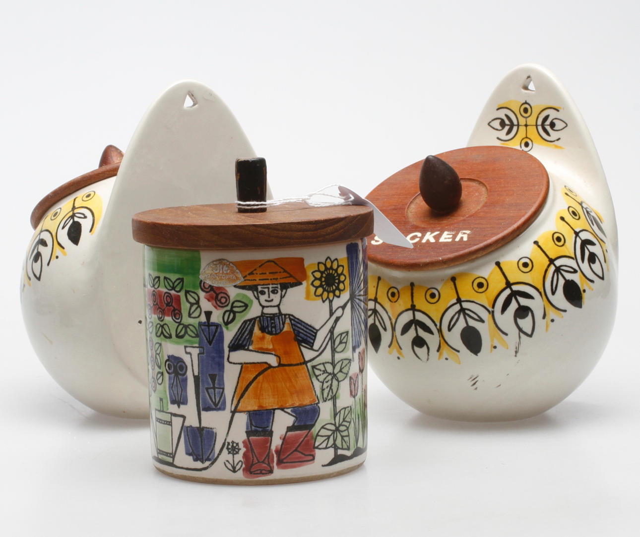 SKEPPOR, ett par och GURKBURK, Jie, 1900-talets mitt.