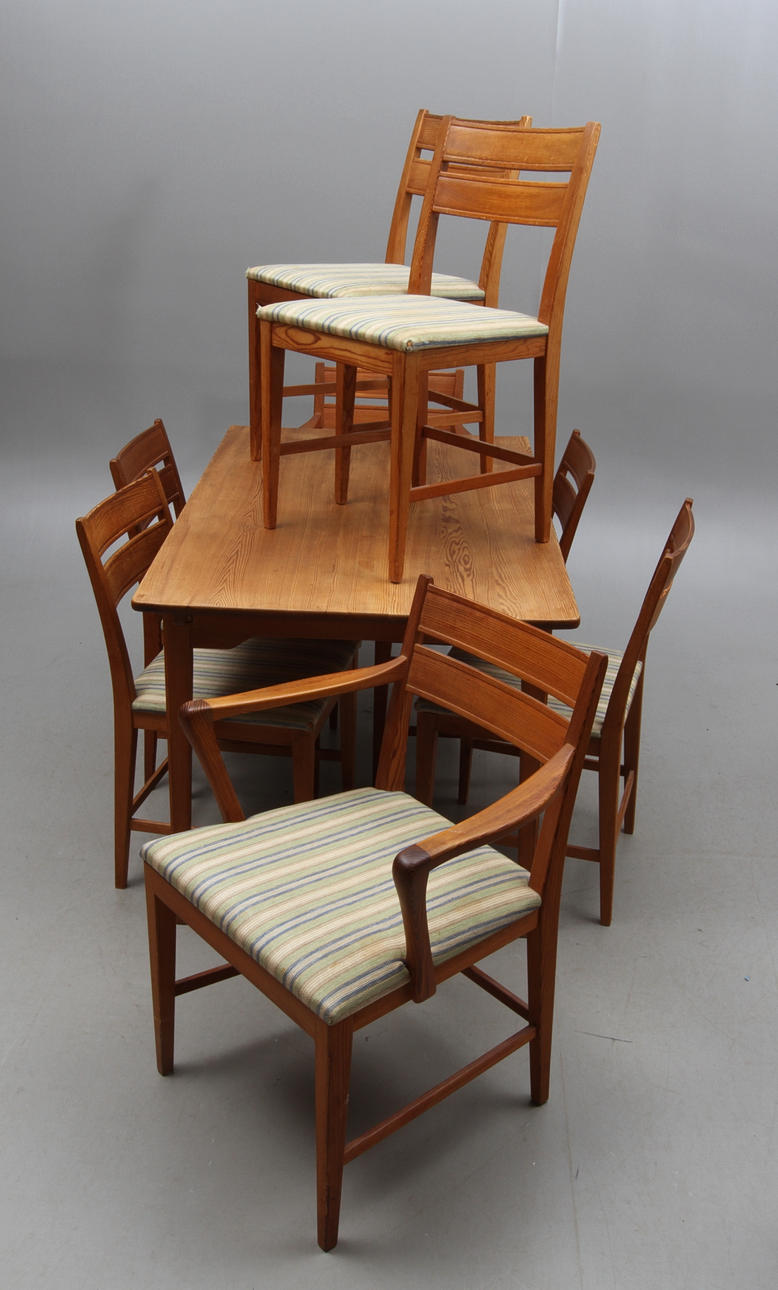 MATSALSGRUPP, 9 delar, Carl Malmsten, 1900-talets andra hälft.