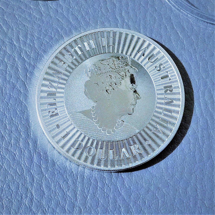 SILBER MÜNZE - QUEEN ELIZABETH II - AUSTRALIA DOLLAR.