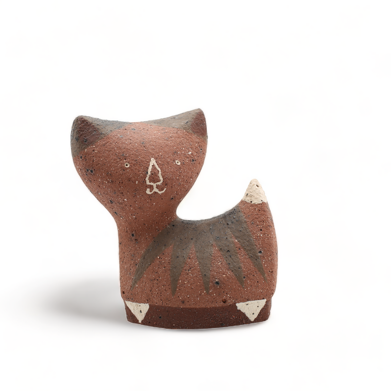 THOMAS HELLSTRÖM, figurine, stoneware, cat, Nittsjö, Sweden