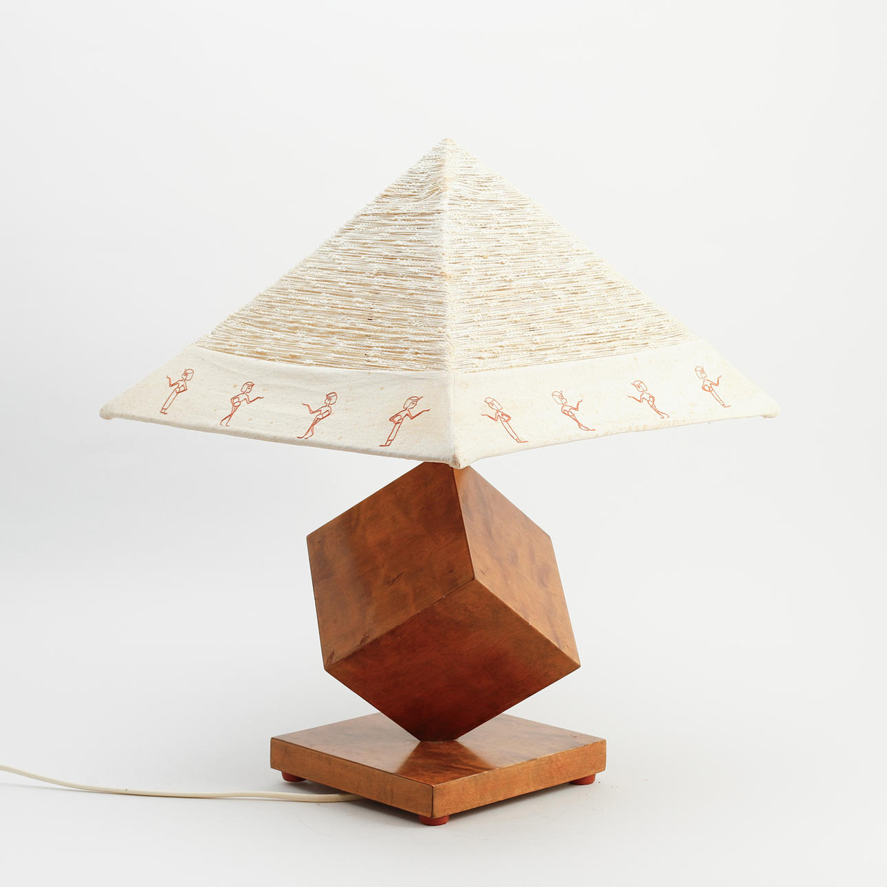 BORDSLAMPA, art deco, 1930-tal.