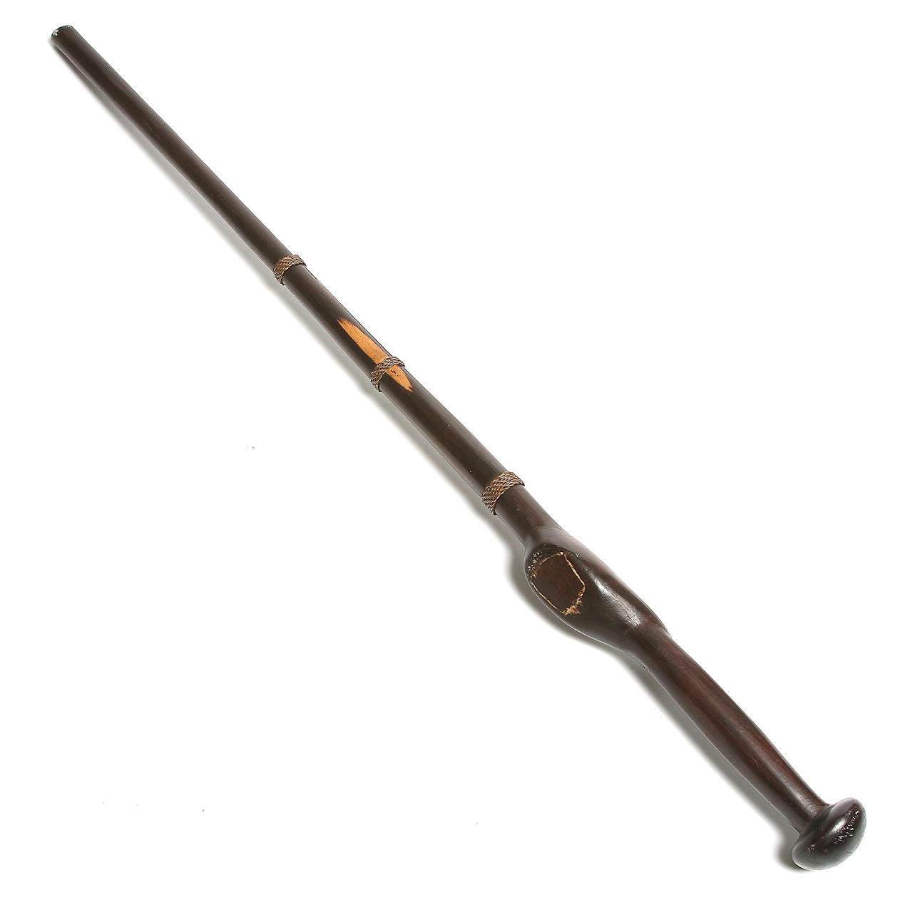 VANDRINGSSTAV / KÄPP med KNIV, Afrika. 1900-tal.