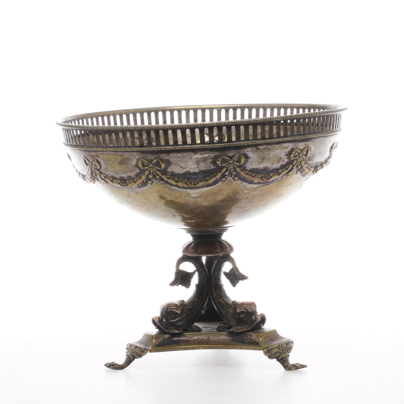 SKÅL, nysilver, empirestil, 1900-talets första hälft.