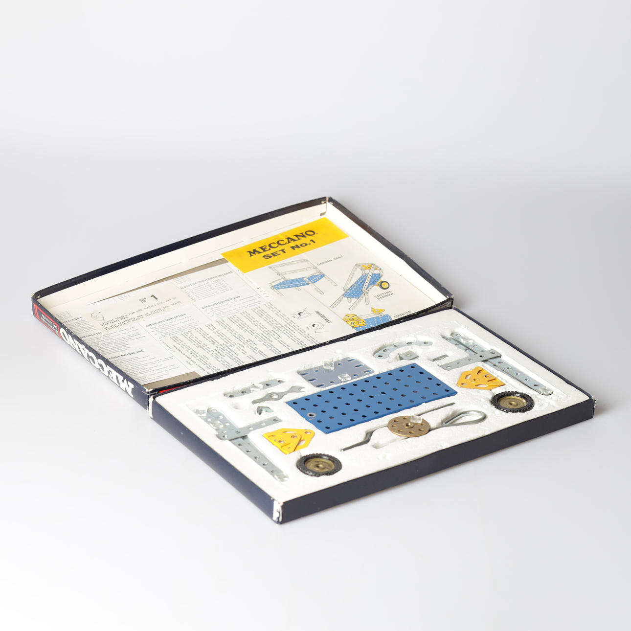KIT DE CONSTRUCCIÓN, Meccano, años 70.
