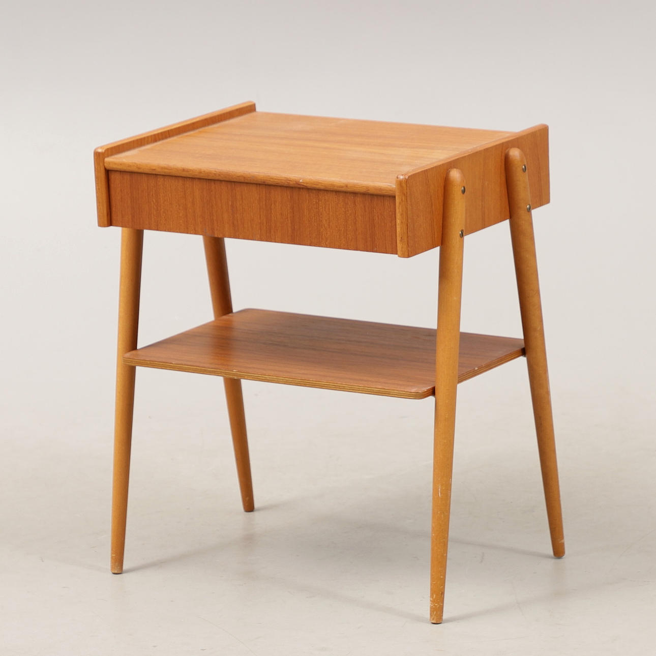 SÄNGBORD, Teak, 1950/60-tal.