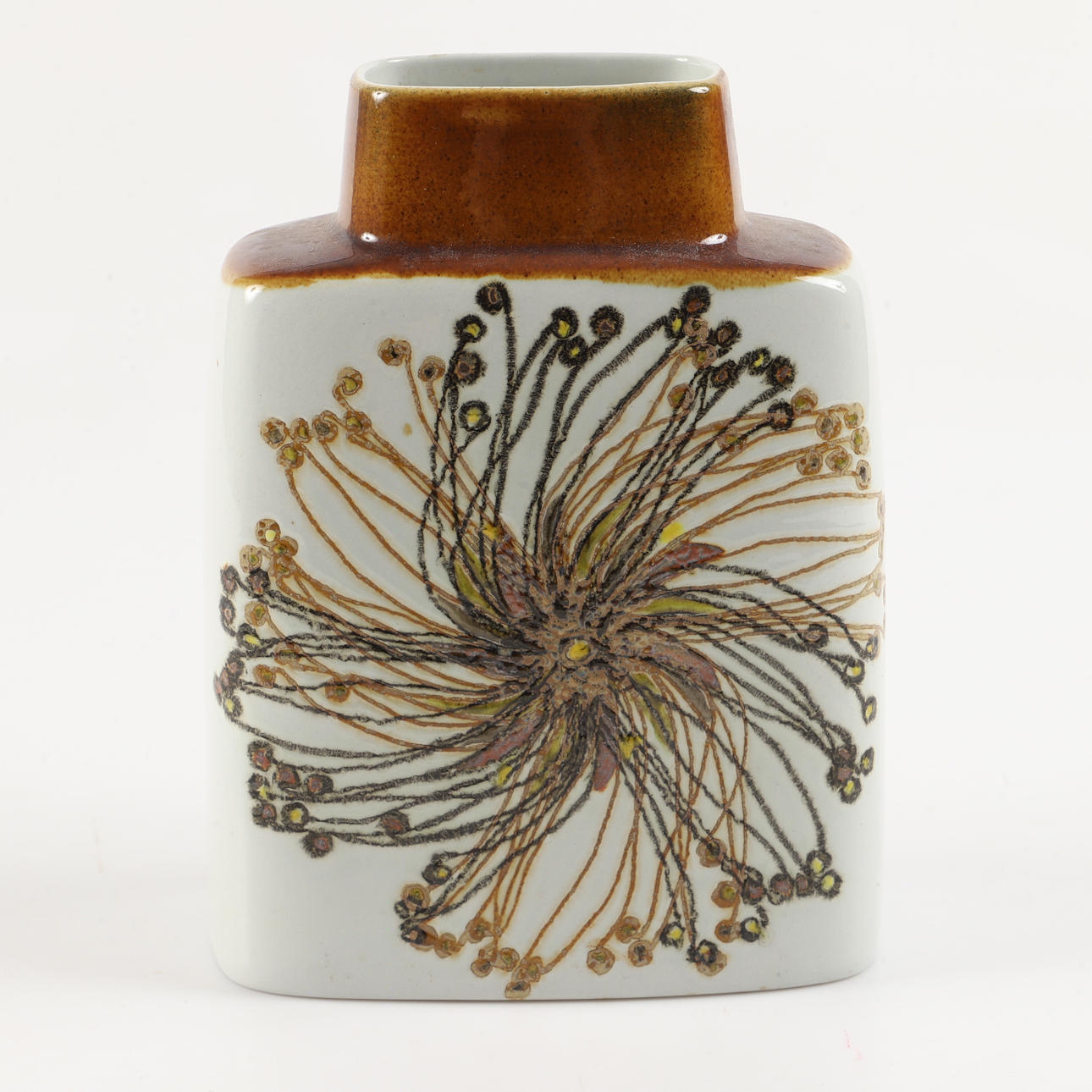 ELLEN MALMER. Vase, faience, Royal Copenhagen.