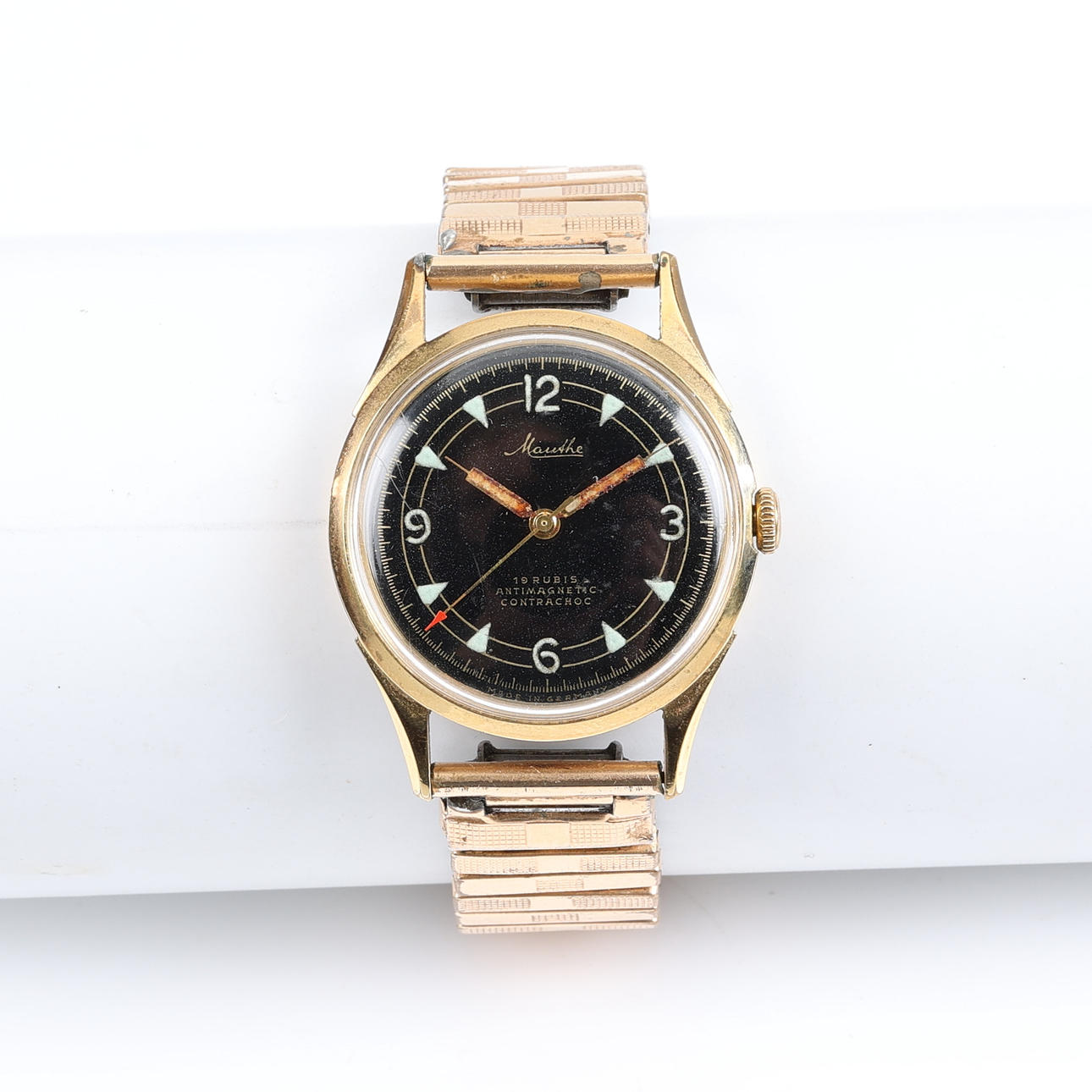 ARMBANDUHR, Mauthe, 1950er Jahre.