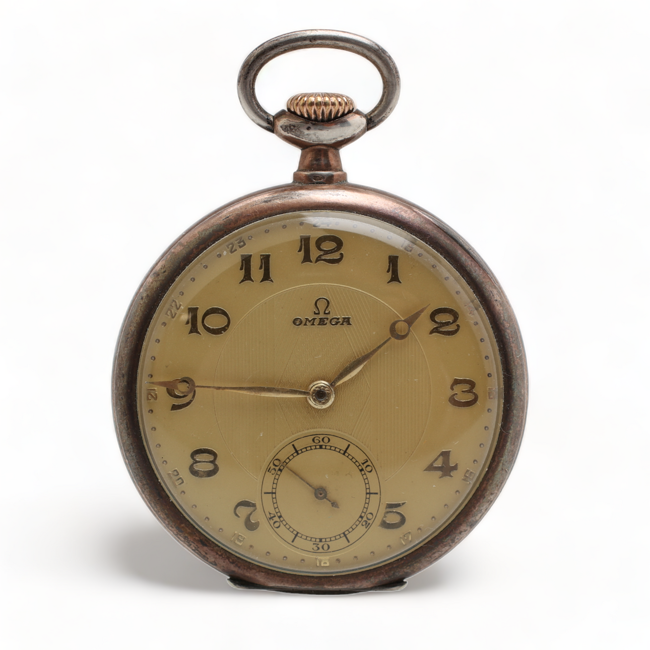 POCKET WATCH, silver, Omega, 1900s.