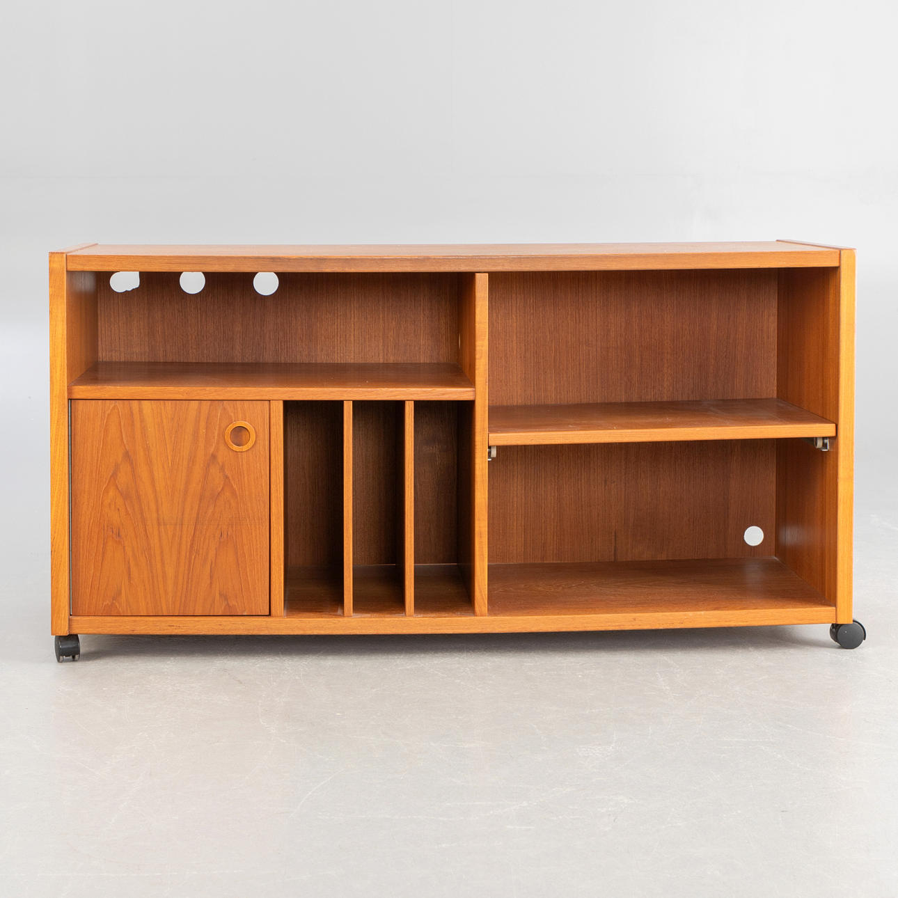 Teak Phono Schrank, Mid Century Design.