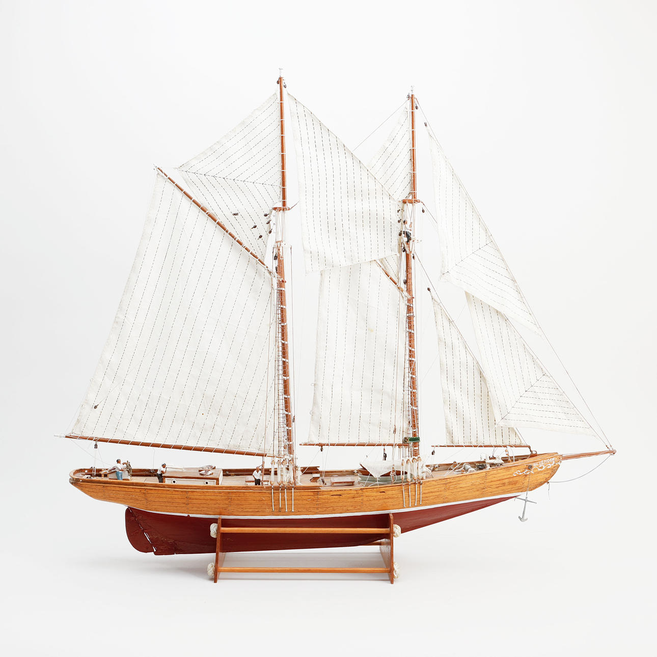 Maqueta de barco, "Blue Nose".
