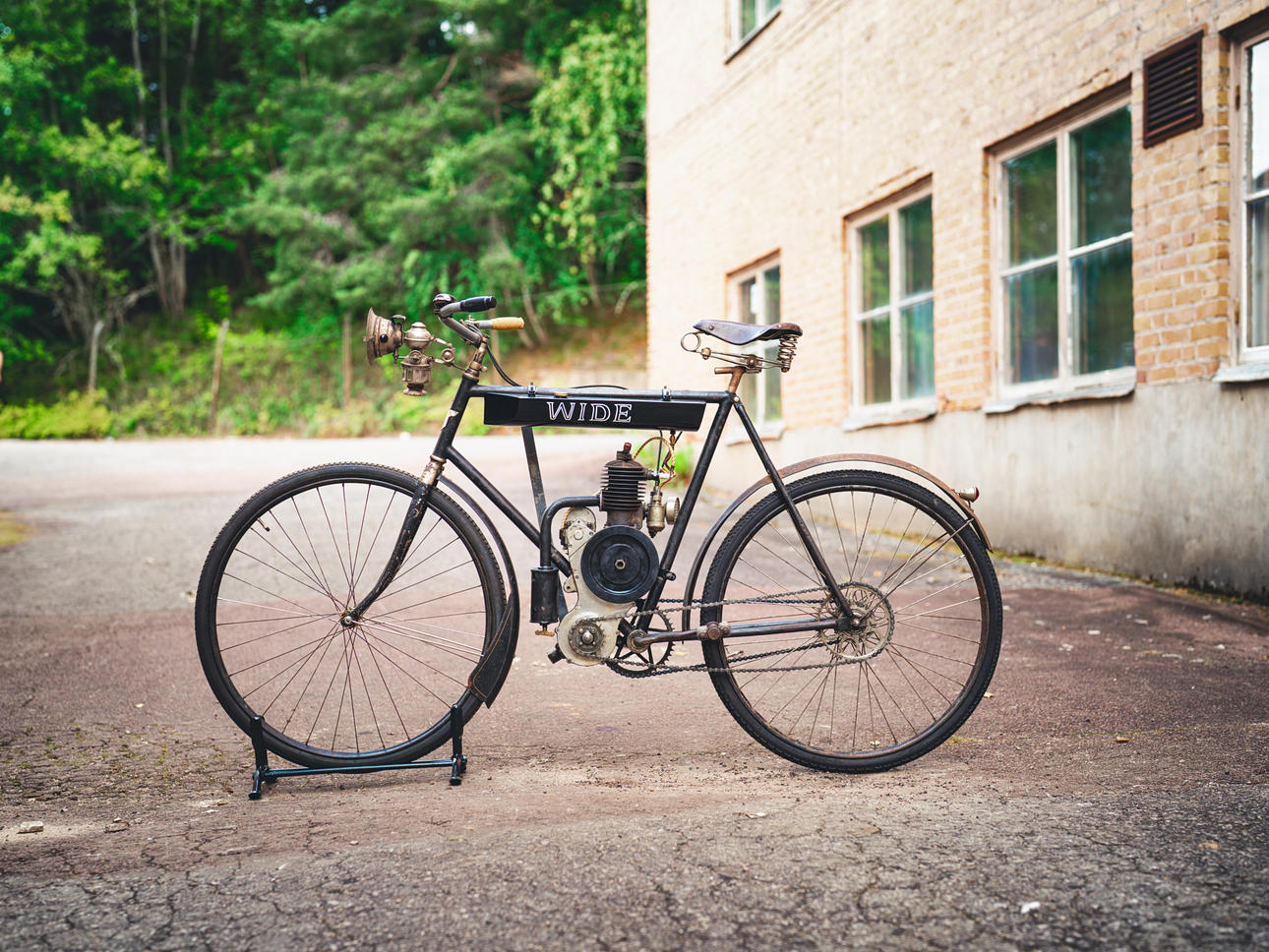 ANCHO, rueda motorizada, bicicleta Velox.